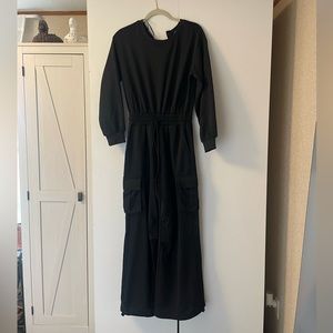 Nanamacs Black Longsleeve Jumpsuit